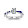 Load image into Gallery viewer, emerald-cut-twisted-vine-diamond-engagement-ring-for-women-with-blue-sapphire-in-14K-white-gold-FD8233EMRGSABL-NL-WG.jpg