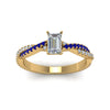Load image into Gallery viewer, emerald-cut-twisted-vine-diamond-engagement-ring-for-women-with-blue-sapphire-in-14K-yellow-gold-FD8233EMRGSABL-NL-YG.jpg