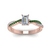 Load image into Gallery viewer, emerald-cut-twisted-vine-diamond-engagement-ring-for-women-with-emerald-in-14K-rose-gold-FD8233EMRGEMGR-NL-RG.jpg
