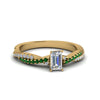 Load image into Gallery viewer, emerald-cut-twisted-vine-diamond-engagement-ring-for-women-with-emerald-in-14K-yellow-gold-FD8233EMRGEMGR-NL-YG.jpg