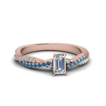 Load image into Gallery viewer, emerald-cut-twisted-vine-diamond-engagement-ring-for-women-with-ice-blue-topaz-in-14K-rose-gold-FD8233EMRGICBLTO-NL-RG.jpg
