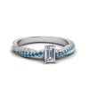 Load image into Gallery viewer, emerald-cut-twisted-vine-diamond-engagement-ring-for-women-with-ice-blue-topaz-in-14K-white-gold-FD8233EMRGICBLTO-NL-WG.jpg