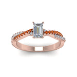 Load image into Gallery viewer, emerald-cut-twisted-vine-diamond-engagement-ring-for-women-with-orange-sapphire-in-14K-rose-gold-FD8233EMRGSAOR-NL-RG.jpg
