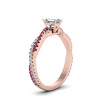 Load image into Gallery viewer, emerald-cut-twisted-vine-diamond-engagement-ring-for-women-with-pink-sapphire-in-14K-rose-gold-FD8233EMRGSADRPI-NL-RG.jpg
