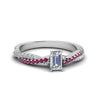 Load image into Gallery viewer, emerald-cut-twisted-vine-diamond-engagement-ring-for-women-with-pink-sapphire-in-14K-white-gold-FD8233EMRGSADRPI-NL-WG.jpg