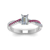 Load image into Gallery viewer, emerald-cut-twisted-vine-diamond-engagement-ring-for-women-with-pink-sapphire-in-14K-white-gold-FD8233EMRGSADRPI-NL-WG.jpg