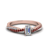 Load image into Gallery viewer, emerald-cut-twisted-vine-diamond-engagement-ring-for-women-with-ruby-in-14K-rose-gold-FD8233EMRGRUDR-NL-RG.jpg