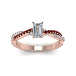 Load image into Gallery viewer, emerald-cut-twisted-vine-diamond-engagement-ring-for-women-with-ruby-in-14K-rose-gold-FD8233EMRGRUDR-NL-RG.jpg

