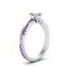 Load image into Gallery viewer, emerald-cut-twisted-vine-diamond-engagement-ring-for-women-with-violac-topaz-in-14K-white-gold-FD8233EMRGVITO-NL-WG.jpg