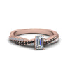 Load image into Gallery viewer, emerald-cut-twisted-vine-engagement-ring-for-women-with-black-diamond-in-14K-rose-gold-FD8233EMRGBLACK-NL-RG.jpg