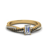 Load image into Gallery viewer, emerald-cut-twisted-vine-engagement-ring-for-women-with-black-diamond-in-14K-yellow-gold-FD8233EMRGBLACK-NL-YG.jpg