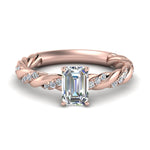 Load image into Gallery viewer, emerald-cut-twisted-vine-engagement-ring-in-rose-gold-FD9127EMR-NL-RG
