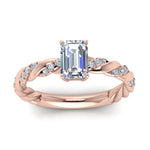 Load image into Gallery viewer, emerald-cut-twisted-vine-engagement-ring-in-rose-gold-FD9127EMRANGLE5-NL-RG

