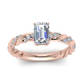 Thumbnail 29 - emerald-cut-twisted-vine-engagement-ring-in-rose-gold-FD9127EMRANGLE5-NL-RG