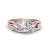 Load image into Gallery viewer, emerald-cut-twisted-vine-luxury-diamond-bridal-ring-set-in-rose-gold-FDENR3211EMANGLE3-NL-RG