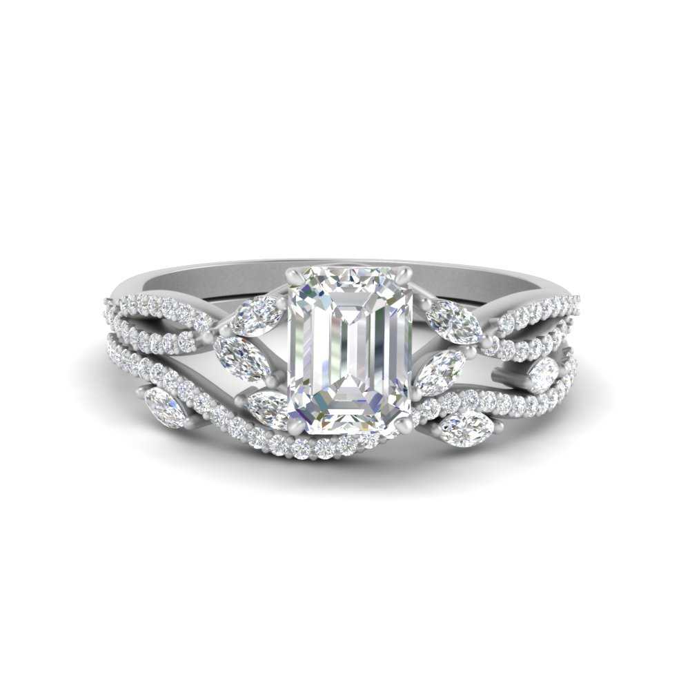 emerald-cut-twisted-vine-luxury-diamond-bridal-ring-set-in-white-gold-FDENR3211EMANGLE3-NL-WG