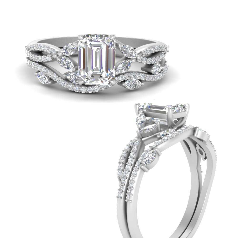 emerald-cut-twisted-vine-luxury-diamond-bridal-ring-set-in-white-gold-FDENR3211EMANGLE3-NL-WG