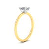 Load image into Gallery viewer, emerald-cut-two-tone-1.5-mm-comfort-fit-solitaire-ring-in-yellow-gold-fdens11590emrangle2-1.50mm-nl-yg?v=1758104137