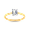 Load image into Gallery viewer, emerald-cut-two-tone-1.5-mm-comfort-fit-solitaire-ring-in-yellow-gold-fdens11590emrangle5-1.50mm-nl-yg?v=1758104137