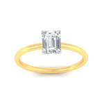Load image into Gallery viewer, emerald-cut-two-tone-1.5-mm-comfort-fit-solitaire-ring-in-yellow-gold-fdens11590emrangle5-1.50mm-nl-yg_eaacfe07-b987-4c8e-bc0c-7d8561d5790e?v=1758104213
