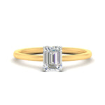 Load image into Gallery viewer, emerald-cut-two-tone-1.5-mm-comfort-fit-solitaire-ring-in-yellow-gold-fdens11590emrsleep-1.50mm-nl-yg_2210fdaa-674c-4850-8bad-c3d3e83d5c6a?v=1758104213
