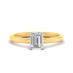 Load image into Gallery viewer, emerald-cut-two-tone-2-mm-comfort-fit-solitaire-ring-in-yellow-gold-fdens11590emrsleep-2.00mm-nl-yg_009aa729-ae5c-404b-9ede-473892ad6dda?v=1758168750
