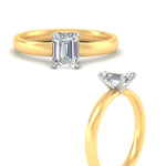Load image into Gallery viewer, emerald-cut-two-tone-2.5-mm-comfort-fit-solitaire-ring-in-yellow-gold-fdens11590emrangle3-2.50mm-nl-yg?v=1758109705