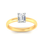 Load image into Gallery viewer, emerald-cut-two-tone-2.5-mm-comfort-fit-solitaire-ring-in-yellow-gold-fdens11590emrangle5-2.50mm-nl-yg?v=1758109705