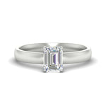 Load image into Gallery viewer, emerald-cut-two-tone-3-mm-comfort-fit-solitaire-ring-in-white-gold-fdens11590emrsleep-3.00mm-nl-wg?v=1758109705