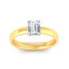 Load image into Gallery viewer, emerald-cut-two-tone-3-mm-comfort-fit-solitaire-ring-in-yellow-gold-fdens11590emrangle5-3.00mm-nl-yg_cd185339-0b4b-4e4d-973b-1c6685d07dd0?v=1758168750