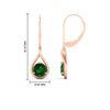Load image into Gallery viewer, emerald-diamond-solitaire-drop-earrings-in-rose-gold-fdear11552gemgrangle1-nl-rg-hw.jpg?v=1764148218