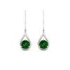 Load image into Gallery viewer, emerald-diamond-solitaire-drop-earrings-in-white-gold-fdear11552gemgrangle2-nl-wg.jpg?v=1764148218