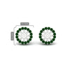 Load image into Gallery viewer, emerald-earring-jacket-for-2-carat-round-stud-earrings-in-white-gold-fdear11307gemgrangle1-0-50ct-nl-wg.jpg