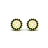 Load image into Gallery viewer, emerald-earring-jacket-for-2-carat-round-stud-earrings-in-yellow-gold-fdear11307gemgrangle1-0-50ct-nl-yg.jpg