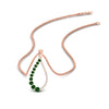 Load image into Gallery viewer, emerald-infinity-style-floating-diamond-pendant-in-FDPD11363GEMGR-NL-RG