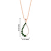 Load image into Gallery viewer, emerald-infinity-style-floating-diamond-pendant-in-FDPD11363GEMGR-NL-RG