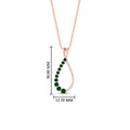 Thumbnail 18 - emerald-infinity-style-floating-diamond-pendant-in-FDPD11363GEMGR-NL-RG