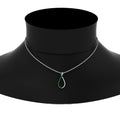 Thumbnail 50 - emerald-infinity-style-floating-diamond-pendant-in-FDPD11363GEMGR-NL-WG