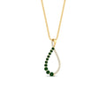 Thumbnail 77 - emerald-infinity-style-floating-diamond-pendant-in-FDPD11363GEMGR-NL-YG