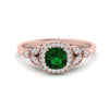Load image into Gallery viewer, emerald-leaf-square-antique-diamond-ring-in-FD10044RGEMGRANGLE3-NL-RG-GS