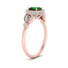 Load image into Gallery viewer, emerald-leaf-square-antique-diamond-ring-in-FD10044RGEMGRANGLE3-NL-RG-GS