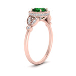 Load image into Gallery viewer, emerald-leaf-square-antique-diamond-ring-in-FD10044RGEMGRANGLE3-NL-RG-GS
