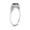 Load image into Gallery viewer, emerald-leaf-square-antique-diamond-ring-in-FD10044RGEMGRANGLE3-NL-WG-GS