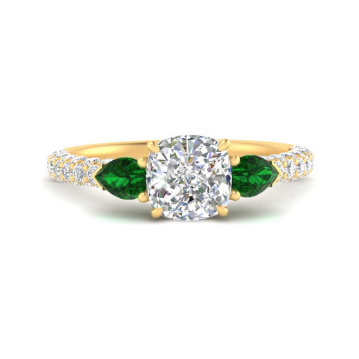 emerald-pear-accented-3-row-cushion-cut-engagement-ring-in-yellow-gold-FD9982CURGEMGRANGLE3-NL-YG