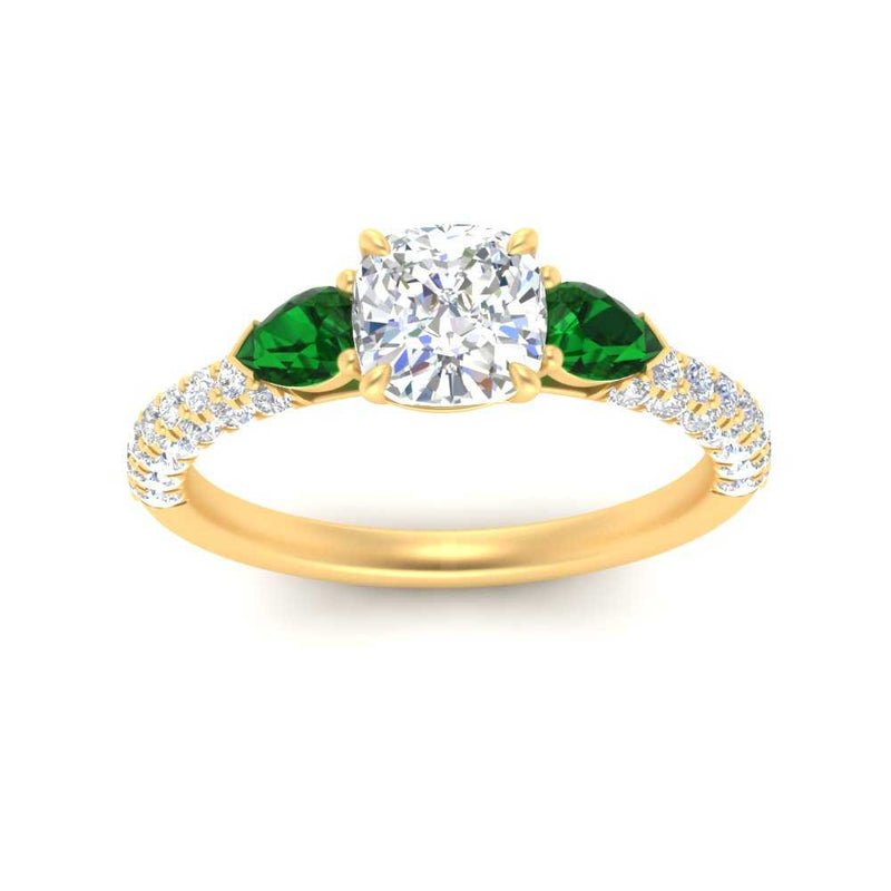 emerald-pear-accented-3-row-cushion-cut-engagement-ring-in-yellow-gold-FD9982CURGEMGRANGLE3-NL-YG