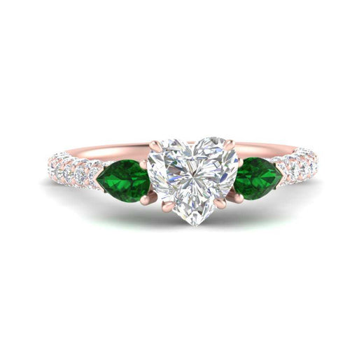 emerald-pear-accented-3-row-heart-shaped-engagement-ring-in-rose-gold-FD9982HTRGEMGRANGLE3-NL-RG