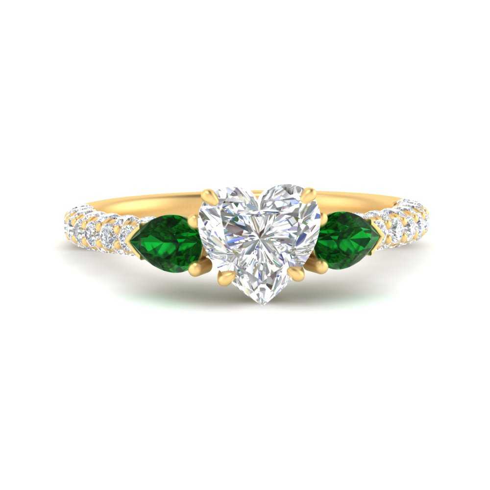 emerald-pear-accented-3-row-heart-shaped-engagement-ring-in-yellow-gold-FD9982HTRGEMGRANGLE3-NL-YG