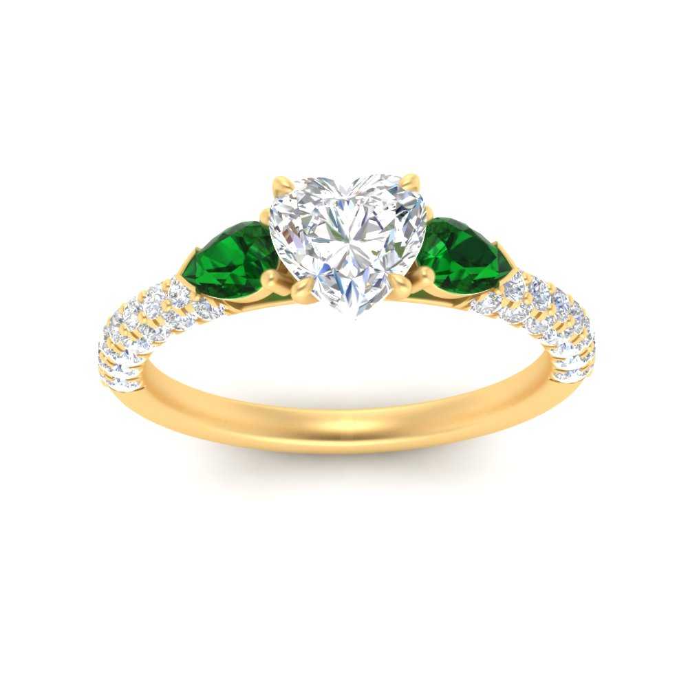 emerald-pear-accented-3-row-heart-shaped-engagement-ring-in-yellow-gold-FD9982HTRGEMGRANGLE3-NL-YG
