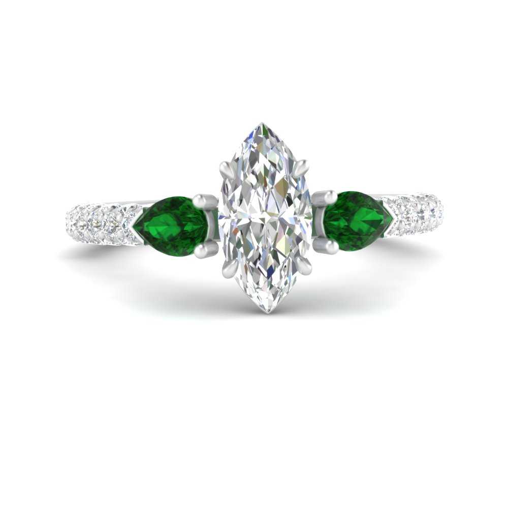 emerald-pear-accented-3-row-marquise-cut-engagement-ring-in-white-gold-FD9982MQRGEMGRANGLE3-NL-WG