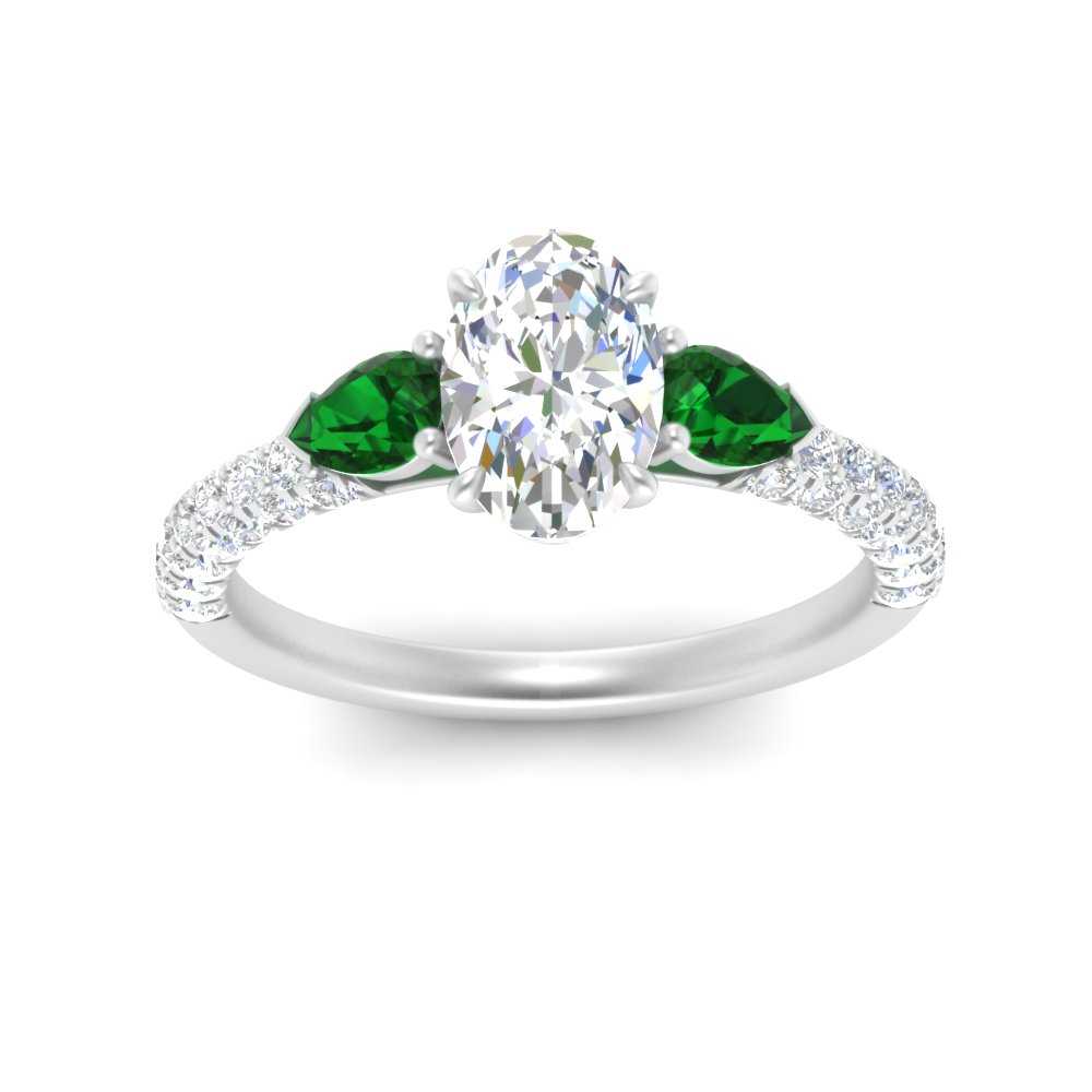 emerald-pear-accented-3-row-oval-shaped-engagement-ring-in-white-gold-FD9982OVRGEMGRANGLE3-NL-WG